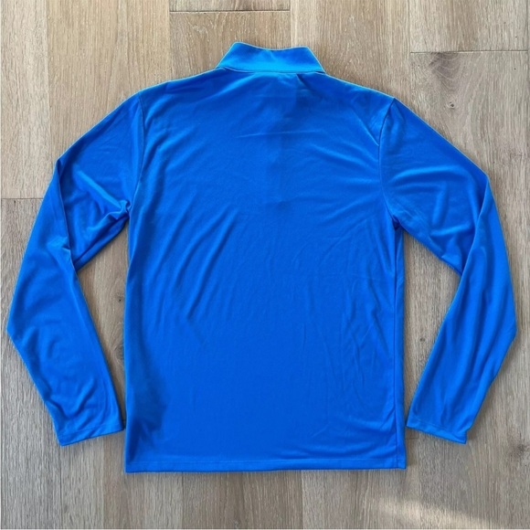 The North Face Men's Elevation 1/4 Zip Blue Sz S *I8 - Picture 3 of 4